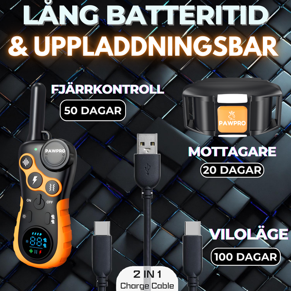 PAWPRO Ultimate - Träningshalsband för hundar